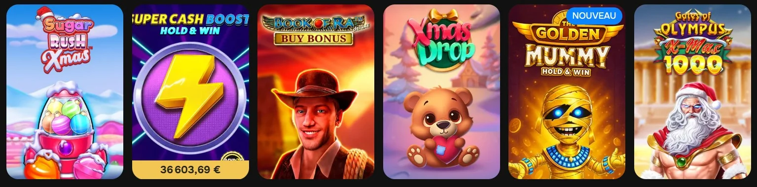 Slots et machines à sous